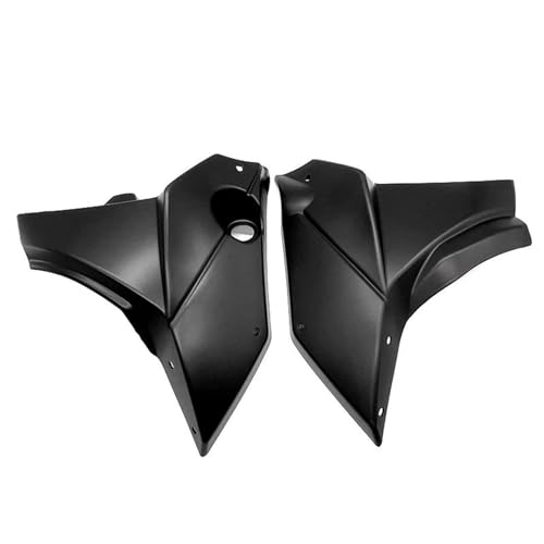 SIMICASE Motorrad Winglet Für MT-07 MT07 FZ07 FZ-07 2014-2021 Für MT Für FZ Motorrad Motor Spoiler Bauch Pan Untere Verkleidung Montage Halterung Bugspoiler(Black 21-22) von SIMICASE