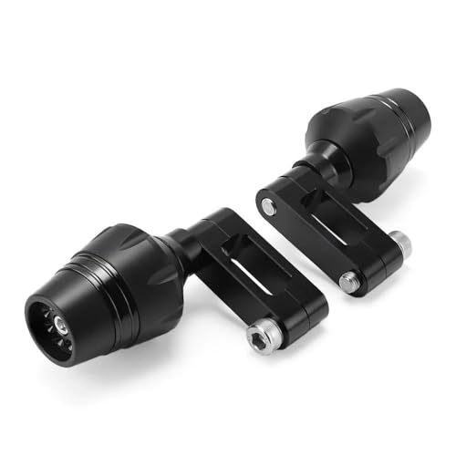 SIMICASE Rahmen Slider Crash Protector Für Cbr600 F4 F4i 1999-2006 Für Cbr600f4i Für Cbr600f4 2001 Motorrad Spulen Fallende Schutz Motorrad Schutzblock(Schwarz) von SIMICASE