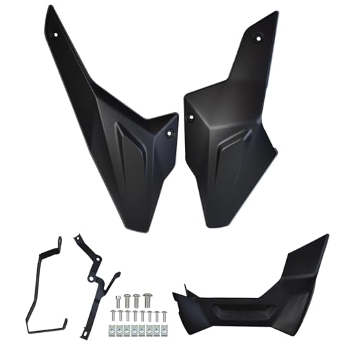 Spoiler & Flügel Belly Pan Protector for for F900R for F900XR 2020-2024 Motorcycle Lower Engine Chassis Guard Skid Plate Spoiler Cover Aerodynamischer Flügelspoiler(Mattschwarz) von SIMICASE