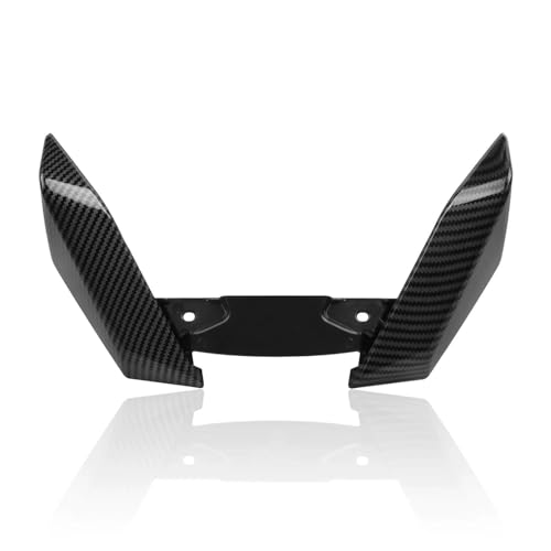 Spoiler & Flügel for for R1300GS for R 1300 GS 2023 2024 Front Beak Extension Wheel Extender Nose Cone Protector Accessories Aerodynamischer Flügelspoiler(Kohlenstofffasermuster) von SIMICASE