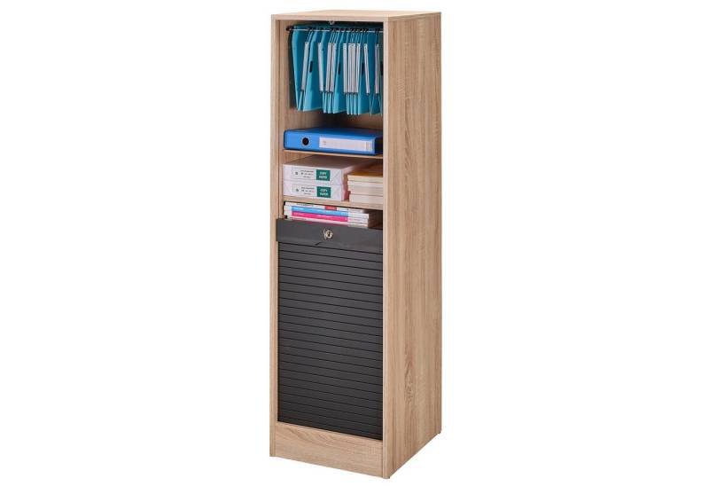 SIMMOB Rollladenschrank Büroschrank Aktenschrank Hochschrank Highboard von SIMMOB