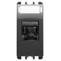 Simon Urmet - datenbuchse rj45 cat 6 ungeschirmt 1 modul anthrazit 10446 von SIMON URMET