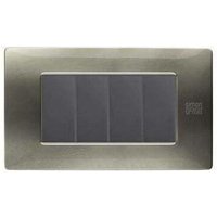 Flexa placca 4 module technopolymer colour titan 11804.tt von SIMON URMET