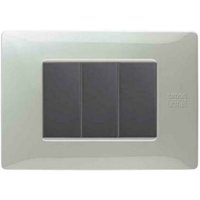 Placca 3 module flexa nea color aluminium 11803.al von SIMON URMET
