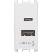 Urmet nea usb-a + usb-c buchse 15w 1 modul weiß - 10331.b Urmet nea usb-a + usb-c buchse 15w 1 modul weiß - 10331.b von SIMON URMET