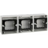 Simon - Basis wasserdichte Box 3 Elemente horizontal 44 Aqua 4400765-035 von SIMON