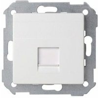 Computerabdeckung 1 weiße RJ45-Buchse SIMON 82005-30 von SIMON