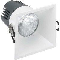 Simon - Downlight led 703.22 Confort Quadrat 3000K wide flood weiß von SIMON