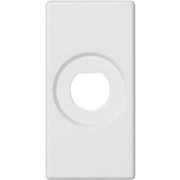 K45-Platine für 1 Stecker -bn schneeweiß Simon K102 / 9 von SIMON