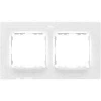 Rahmen 2 Elemente Simon 82 Concept 8200627 Mattes Weiß von SIMON