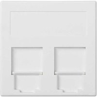 Sprach- und Datenplatte flach cg 2c Ampere / br / sy / kr / weiß sein Simon 50000089-030 von SIMON