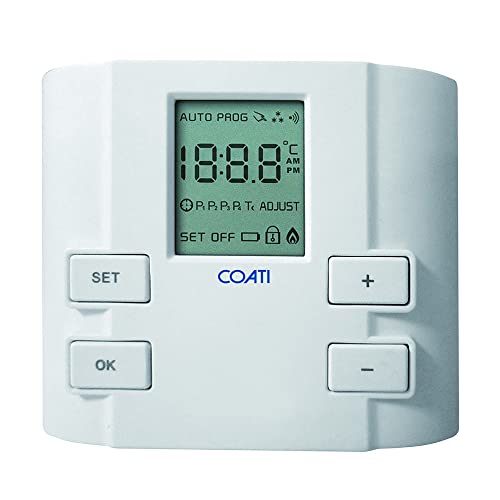 COATI Simon Brico Af126654 Digitaler Domotthermostat, kompakt, Af126654 von Coati
