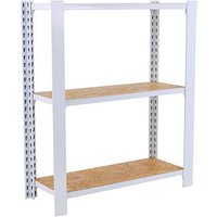 Simonrack Regal OFFICLICK 8425437127267 weiß, braun 80,0 x 30,0 x 100,0 cm Simonrack Regal OFFICLICK 8425437127267 weiß, braun 80,0 x 30,0 x 100,0 cm von SIMONRACK