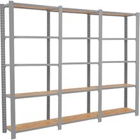 Simonrack Weitspannregal OFFICLICK 8425437127557 grau, braun 240,0 x 30,0 x 210,0 cm von SIMONRACK