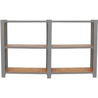 Simonrack Weitspannregal OFFICLICK 8425437127571 grau, braun 160,0 x 30,0 x 100,0 cm Simonrack Weitspannregal OFFICLICK 8425437127571 grau, braun 160,0 x 30,0 x 100,0 cm von SIMONRACK