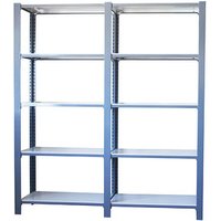 Simonrack Weitspannregal OFFICLICK 8435104998595 hellgrau, weiß 180,0 x 40,0 x 210,0 cm Simonrack Weitspannregal OFFICLICK 8435104998595 hellgrau, weiß 180,0 x 40,0 x 210,0 cm von SIMONRACK