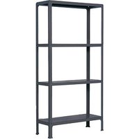 Simonrack Regal SIMONHOME CLICK PLUS 8425437104282 anthrazit 100,0 x 30,0 x 160,0 cm von SIMONRACK