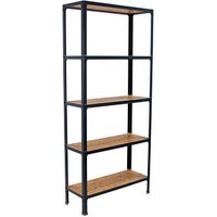 Simonrack Regal SIMONHOME CLICK PLUS 8425437128998 anthrazit, braun 100,0 x 30,0 x 180,0 cm von SIMONRACK