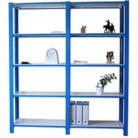 Simonrack Schwerlastregal OFFICCLICK 5 8435104998601 blau, weiß 180,0 x 40,0 x 210,0 cm von SIMONRACK