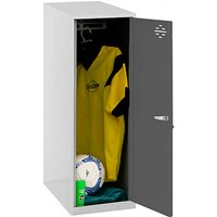 Simonrack Spind SIMONLOCKER DISM SINGLE anthrazit, grau 8425437108587, 1 Schließfach 30,0 x 50,0 x 91,5 cm von SIMONRACK