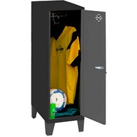 Simonrack Spind SIMONLOCKER DISM SINGLE anthrazit 8425437120336, 1 Schließfach 30,0 x 50,0 x 101,5 cm von SIMONRACK