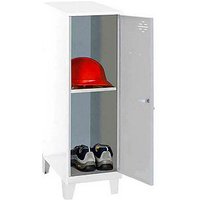 Simonrack Spind SIMONLOCKER DISM SINGLE weiß, grau 8425437120886, 1 Schließfach 30,0 x 50,0 x 101,5 cm von SIMONRACK