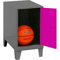 Simonrack Spind SIMONLOCKER DISM anthrazit, pink 8425437121234, 1 Schließfach 40,0 x 50,0 x 57,5 cm Simonrack Spind SIMONLOCKER DISM anthrazit, pink 8425437121234, 1 Schließfach 40,0 x 50,0 x 57,5 cm von SIMONRACK
