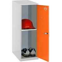 Simonrack Spind SIMONLOCKER DISM grau, orange 8425437116704, 1 Schließfach 30,0 x 50,0 x 91,5 cm von SIMONRACK