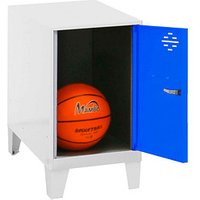 Simonrack Spind SIMONLOCKER DISM weiß, blau 8425437119965, 1 Schließfach 30,0 x 50,0 x 57,5 cm Simonrack Spind SIMONLOCKER DISM weiß, blau 8425437119965, 1 Schließfach 30,0 x 50,0 x 57,5 cm von SIMONRACK