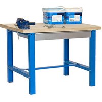Simonrack Werkbank SIMONWORK BT6 BOX blau 1 Schublade 180,0 x 75,0 x 86,5 cm Simonrack Werkbank SIMONWORK BT6 BOX blau 1 Schublade 180,0 x 75,0 x 86,5 cm von SIMONRACK