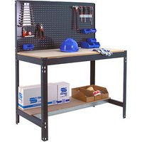 Simonrack Werkbank SIMONWORK BT2 anthrazit 121,0 x 61,0 x 144,5 cm Simonrack Werkbank SIMONWORK BT2 anthrazit 121,0 x 61,0 x 144,5 cm von SIMONRACK