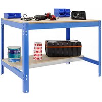 Simonrack Werkbank SIMONWORK blau 151,0 x 76,0 x 84,2 cm von SIMONRACK