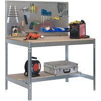 Simonrack Werkbank-Set SIMONWORK BT2 grau 151,0 x 61,0 x 144,5 cm von SIMONRACK