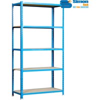 Steckregal aus Metall mit Spanplatte maderclick plus 5/500 simon rack von SIMONRACK