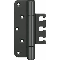 VX7729 Objektband (Türband) h 120mm für gefälzte Türen, Stahl schwarz - Simonswerk von SIMONSWERK