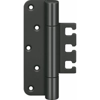 Simonswerk VX7729 Objektband (Türband) H 120mm für gefälzte Türen, Stahl schwarz von SIMONSWERK