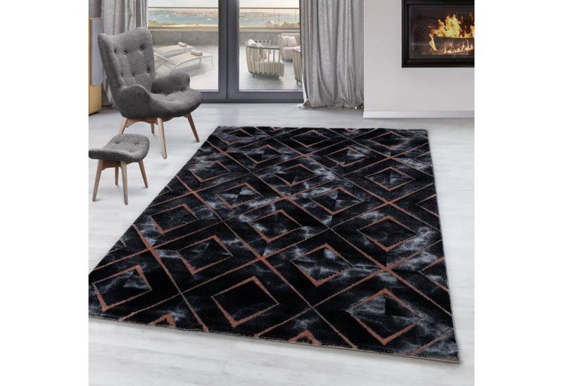 SIMPEX24 Designteppich Marmor Design, Läufer, Höhe: 12 mm, Kurzflor Teppich Wohnzimmer Marmor Design Skandinavische Stil SIMPEX24 Designteppich Marmor Design, Läufer, Höhe: 12 mm, Kurzflor Teppich Wohnzimmer Marmor Design Skandinavische Stil von SIMPEX24