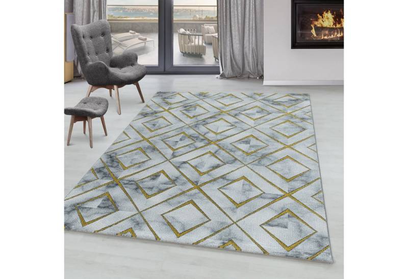 SIMPEX24 Designteppich Marmor Design, Rechteckig, Höhe: 12 mm, Kurzflor Teppich Wohnzimmer Marmor Design Skandinavische Stil SIMPEX24 Designteppich Marmor Design, Rechteckig, Höhe: 12 mm, Kurzflor Teppich Wohnzimmer Marmor Design Skandinavische Stil von SIMPEX24