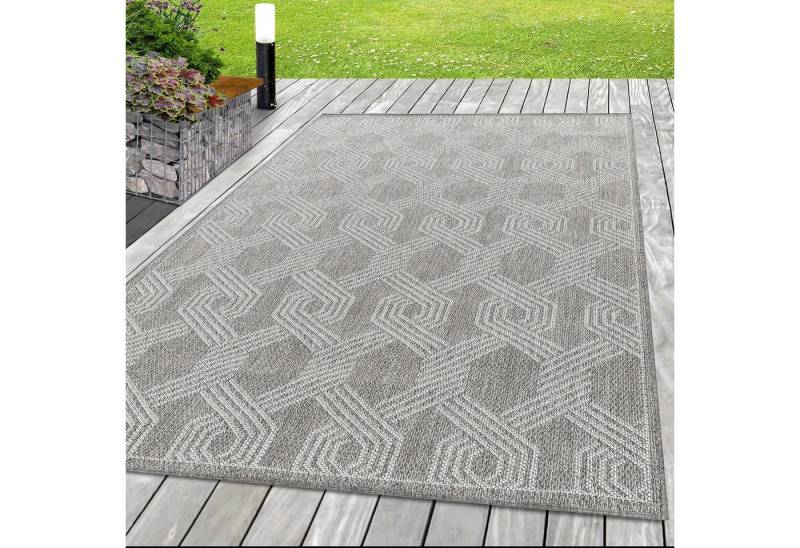 SIMPEX24 Outdoorteppich Geometrisch Design, Läufer, Höhe: 7 mm, Outdoor Teppich Geometsisch Design Wetterfest Terrasse Balkon Küche SIMPEX24 Outdoorteppich Geometrisch Design, Läufer, Höhe: 7 mm, Outdoor Teppich Geometsisch Design Wetterfest Terrasse Balkon Küche von SIMPEX24