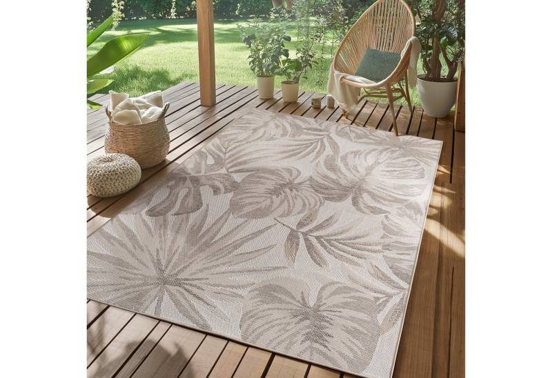 SIMPEX24 Outdoorteppich Boho Design, Läufer, Höhe: 5 mm, Outdoor Teppich Wetterfest Modern Design Wohnzimmer Küchen Terrasse von SIMPEX24