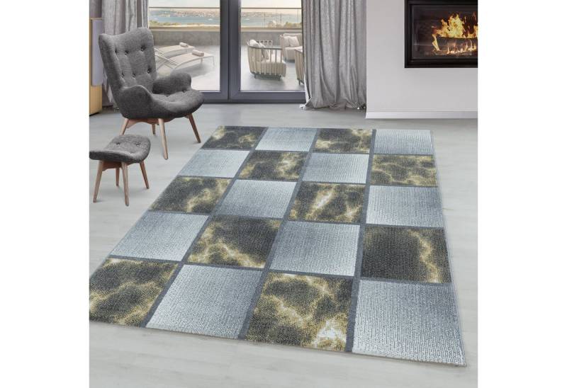 SIMPEX24 Teppich Kariert Design, Läufer, Höhe: 8 mm, Kurzflor Teppich Wohnzimmer Kariert Design Verschidene Größen SIMPEX24 Teppich Kariert Design, Läufer, Höhe: 8 mm, Kurzflor Teppich Wohnzimmer Kariert Design Verschidene Größen von SIMPEX24