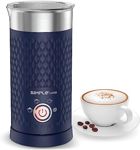 SIMPLETaste Milchaufschäumer, 4-in-1 Elektrischer Milchdampfgarer, Automatischer Heiß- und Kaltschaumbereiter und Milchwärmer für Latte, Cappuccino, Macchiato SIMPLETaste Milchaufschäumer, 4-in-1 Elektrischer Milchdampfgarer, Automatischer Heiß- und Kaltschaumbereiter und Milchwärmer für Latte, Cappuccino, Macchiato von SIMPLETASTE
