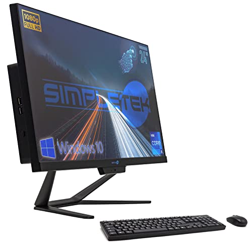 All-in-One Simpletek 24 Zoll TouchScreen Full HD Core i5 bis zu 3,20 GHz | Windows 10 Pro 16 GB RAM 240 GB M.2 + 2 TB | Integrierte Webcam WiFi5 Bluetooth 4.2 Desktop Fixed Computer Aio All-in-One Simpletek 24 Zoll TouchScreen Full HD Core i5 bis zu 3,20 GHz | Windows 10 Pro 16 GB RAM 240 GB M.2 + 2 TB | Integrierte Webcam WiFi5 Bluetooth 4.2 Desktop Fixed Computer Aio von SIMPLETEK