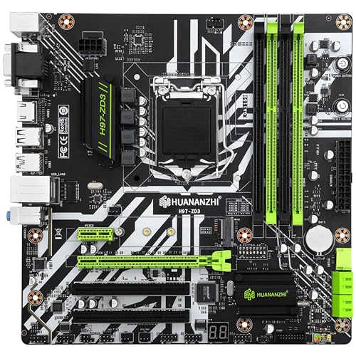 Motherboard Micro ATX mATX LGA1150 LGA 1150 Socket H3 Intel Celeron Penentium I3 I5 I7 der vierten Generation 4th gen 4X RAM DDR3 bis 32GB 1X Slot M.2 NVME PCI-E Gaming montiert von SIMPLETEK