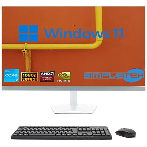 SIMPLETEK - All-in-One 27" Display Curved Windows 11 | Core i3 12°Gen | 16GB RAM DDR4 SSD 480GB | Arbeit, Unterhaltung SIMPLETEK - All-in-One 27" Display Curved Windows 11 | Core i3 12°Gen | 16GB RAM DDR4 SSD 480GB | Arbeit, Unterhaltung von SIMPLETEK