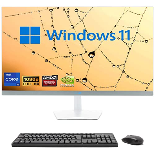 SIMPLETEK - All-in-One 27" Display Curved Windows 11 | Core i9 12°Gen | 16GB RAM DDR4 SSD 480GB | Arbeit, Unterhaltung von SIMPLETEK