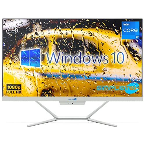 SIMPLETEK All in One Core i7 Windows 10 Pro 24 Zoll FHD | 16 GB RAM SSD 960 GB | Integrierte Webcam WiFi5 | Computer Desktop Fixo Aio Büro Home Schule SIMPLETEK All in One Core i7 Windows 10 Pro 24 Zoll FHD | 16 GB RAM SSD 960 GB | Integrierte Webcam WiFi5 | Computer Desktop Fixo Aio Büro Home Schule von SIMPLETEK