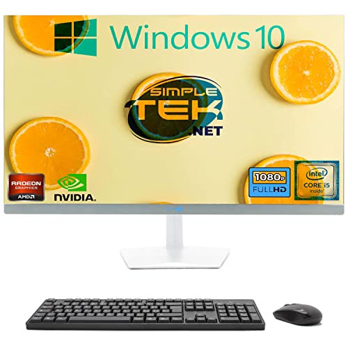 SIMPLETEK - All-in-One PC 27" FHD Core i5 Windows 10 Grafikkarte Nvidia GTX1650 4GB | 16GB RAM SSD 4TB | Leistungsstark und vielseitig, Arbeit und Unterhaltung von SIMPLETEK