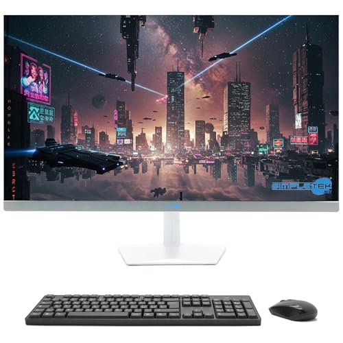 SIMPLETEK All in One PC 27" FHD | Core i7 10. Generation | Windows 11 Pro | 4GB RAM | 120GB SSD | Mit WiFi 6, BT 5.2 und integrierter Webcam Pop-Up 5MP SIMPLETEK All in One PC 27" FHD | Core i7 10. Generation | Windows 11 Pro | 4GB RAM | 120GB SSD | Mit WiFi 6, BT 5.2 und integrierter Webcam Pop-Up 5MP von SIMPLETEK