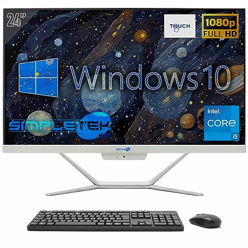 SIMPLETEK - All in One Touch Core i5 8GB RAM SSD 240GB Windows 10 | Computer mit integrierter 2K Webcam AiO Touchscreen SIMPLETEK - All in One Touch Core i5 8GB RAM SSD 240GB Windows 10 | Computer mit integrierter 2K Webcam AiO Touchscreen von SIMPLETEK